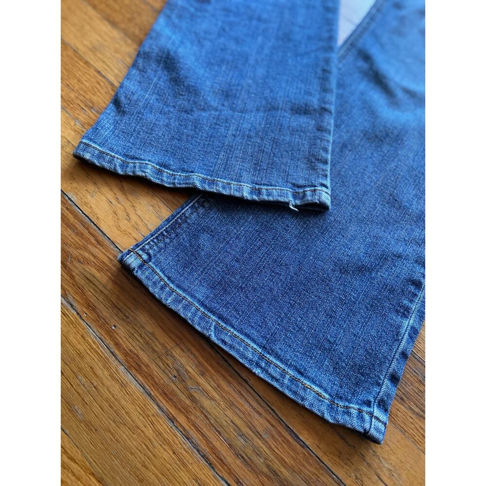 Bcbg Maxazria Distressed Flared Button-Fly Jeans … - image 7